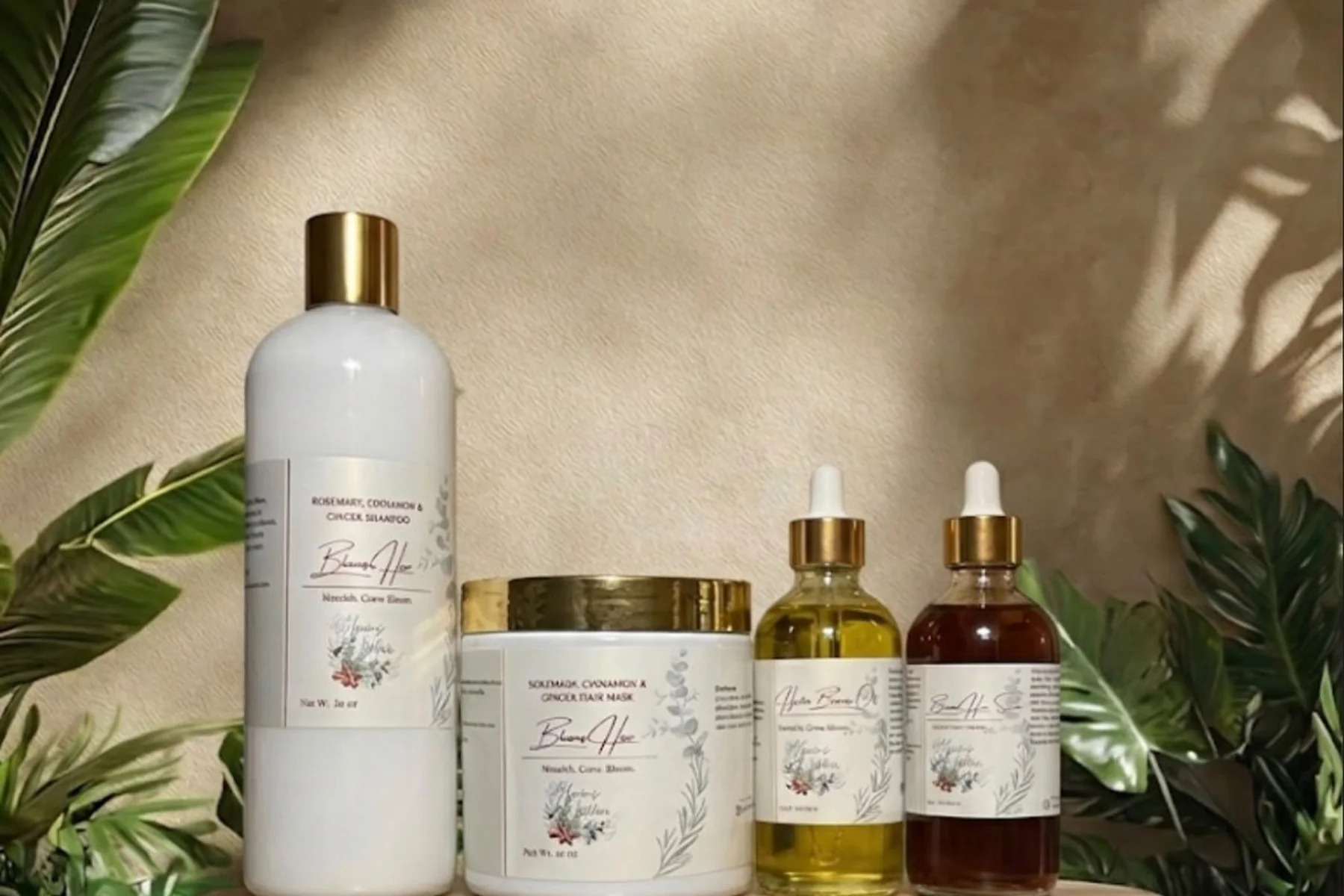 Colección de productos Blooms Hair